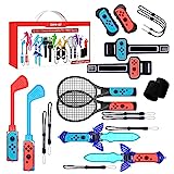 Kits de accesorios para Nintendo Switch 12 en 1 - Juego de accesorios de juego Family Party Pack 2024 para Nintendo Switch juegos deportivos OLED