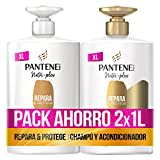 Pantene Repara Y Protege Nutri Pro-V, Champú Fórmula Pro-V + Antioxidantes, 1000ML + Acondicionador, Fortalece Desde El Interior, 1000 ML